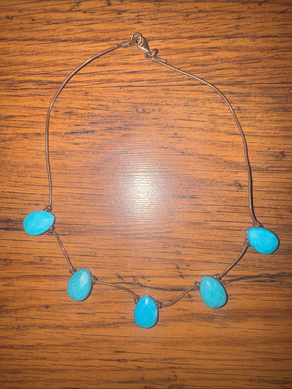 Turquoise Bead Choker